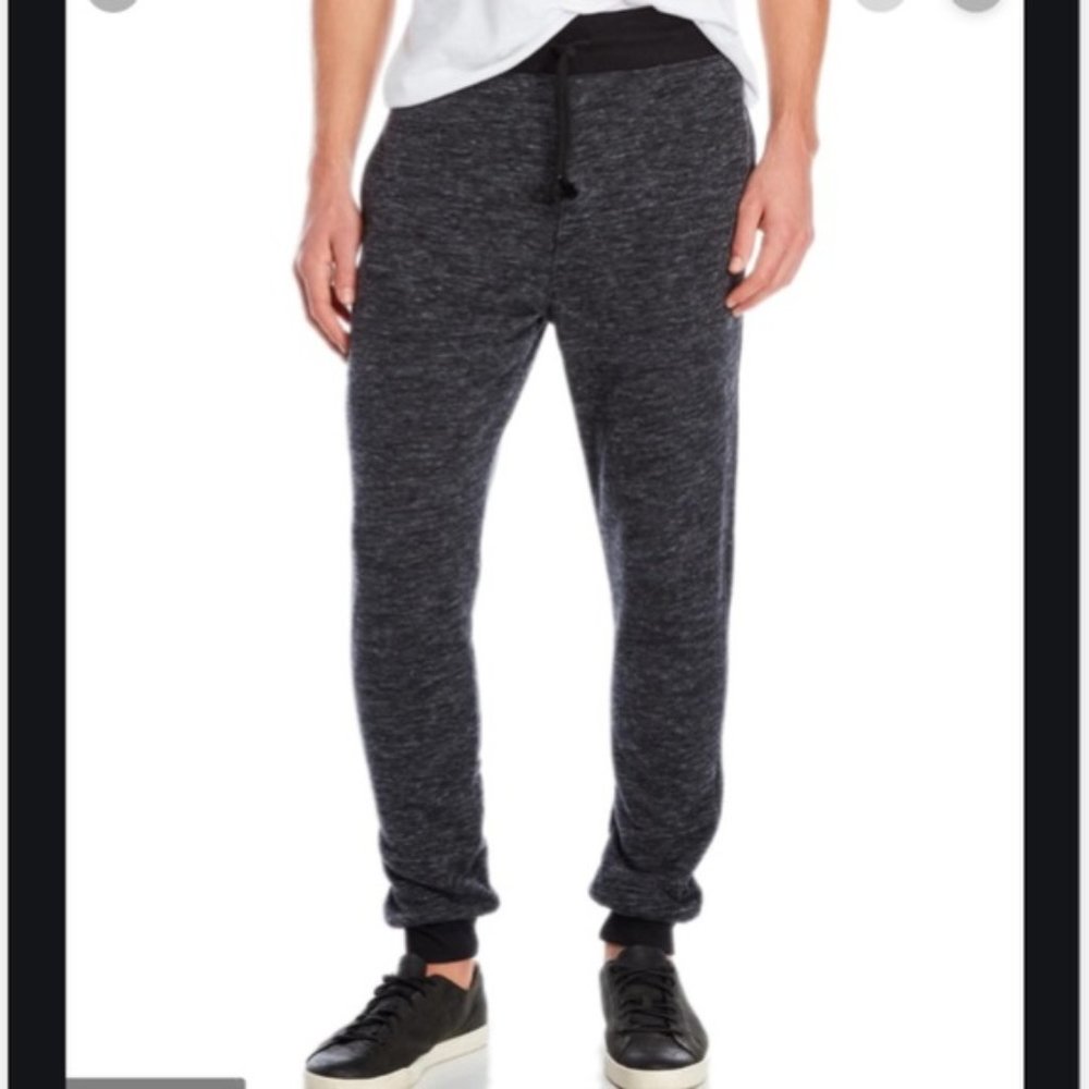 NWT MENS SHERPA JOGGERS DARK GRAY